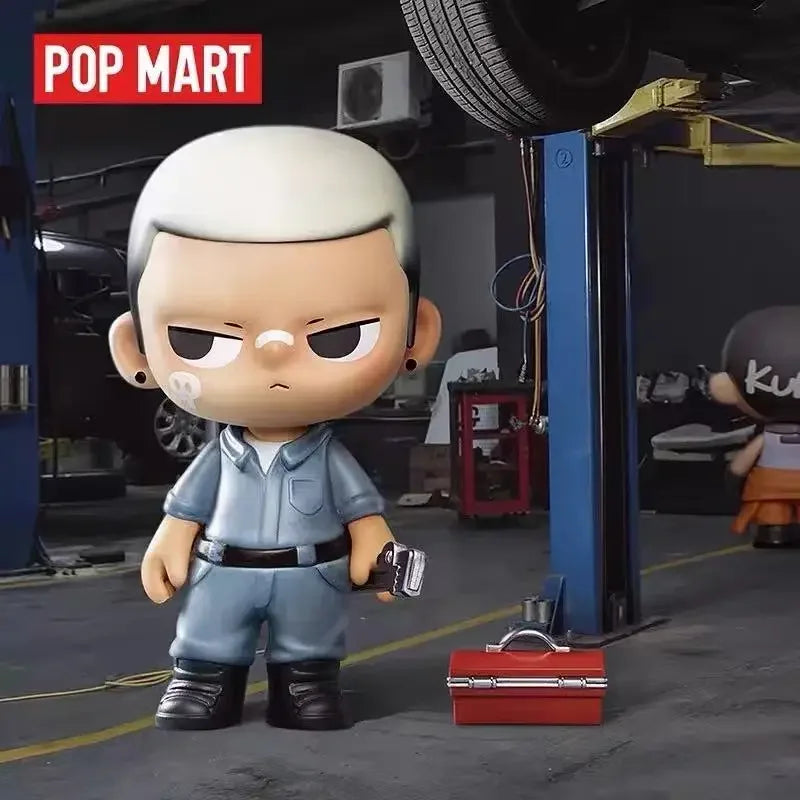 POP MART Kubo Walks of Life Series Mystery Action Figure Blind Box Cute Surprise Birthday Toy Collectible Model