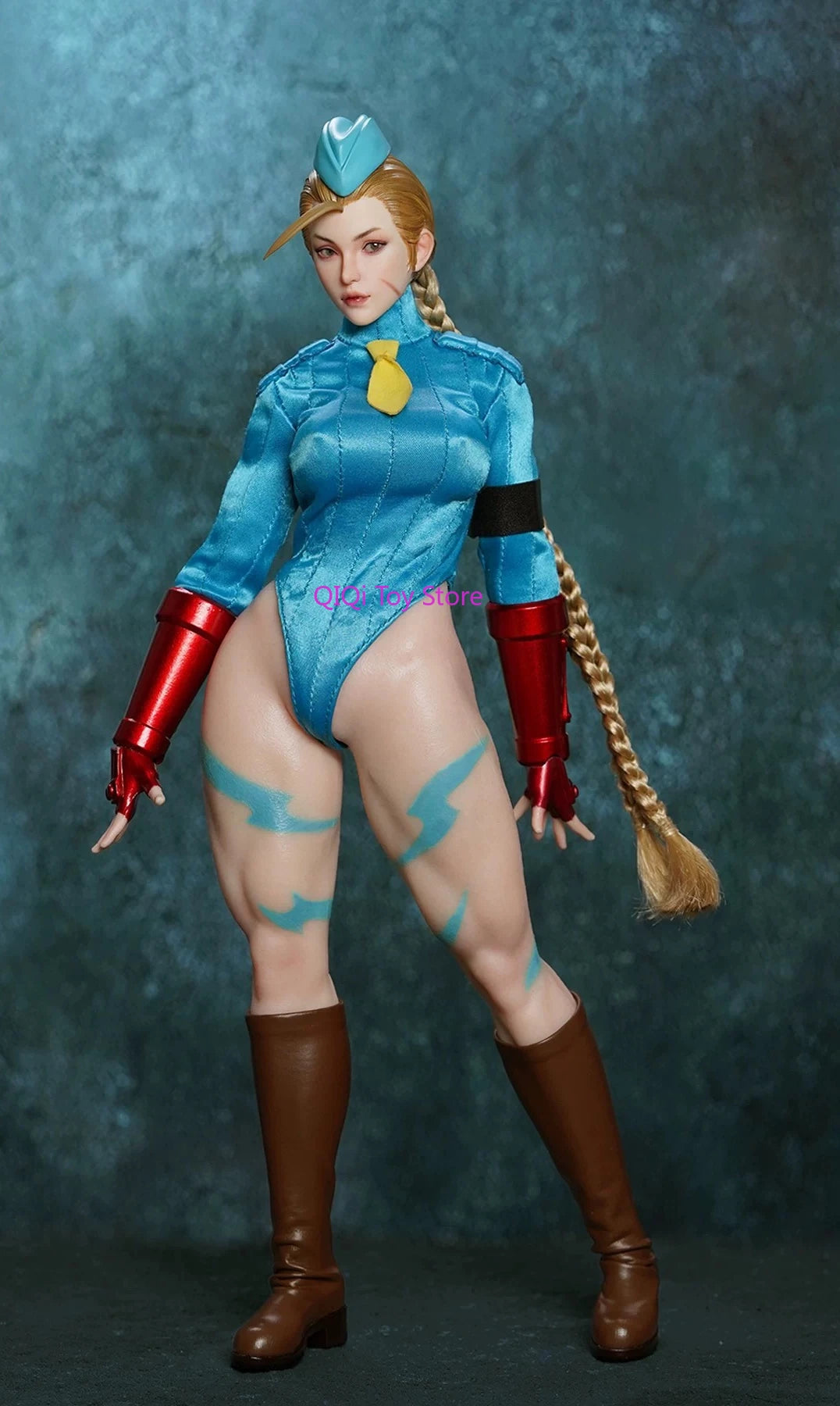 Spot 1/6 Street Fighter Jiami Movable Soldier Doll Fighting Female Warrior P020