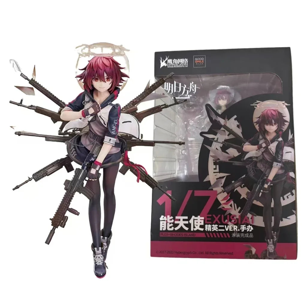 In Stock GSAS Gsc Arknights 1/7 Exusiai PL03-Rhodes Island Elite2 Action Figure Anime Model Toy Gift