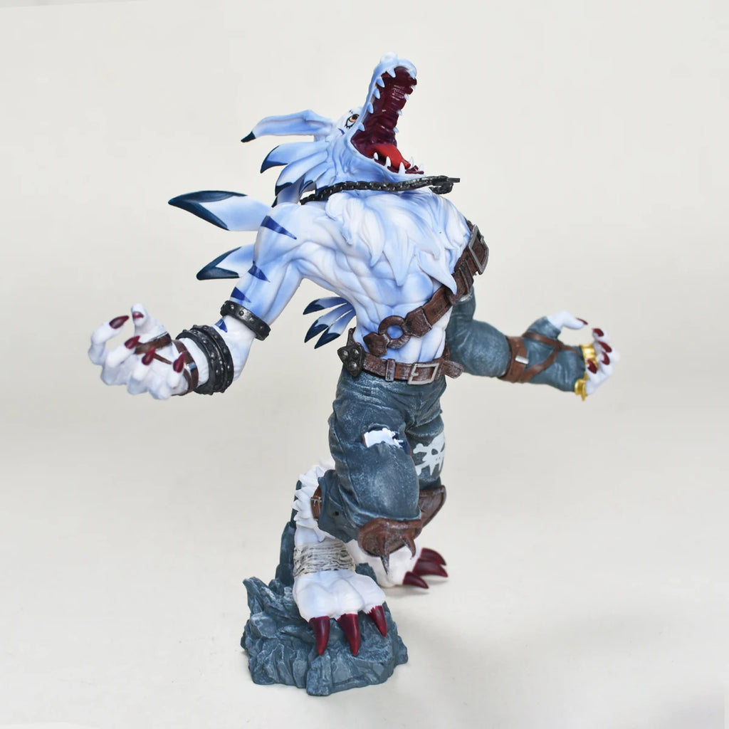 Anime Digimon Adventure Figure Were Garurumon Action Figure Pvc Statue Desktop Ornament Collection Model Toys Gifts