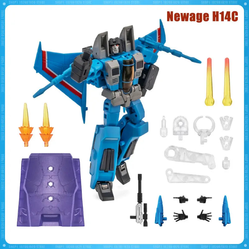 IN STOCK Transformation NA Newage H14C Thundercracker Small Scale Action Figure Model Statue Collection Toys Festival Gifts