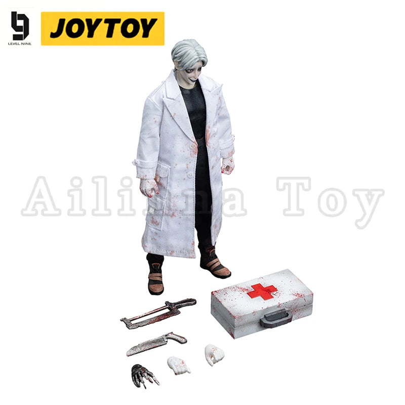 JOYTOY Level Nine 1/12 Action Figure Frontline Chaos DR.WHITE NO.77 Anime Military Model