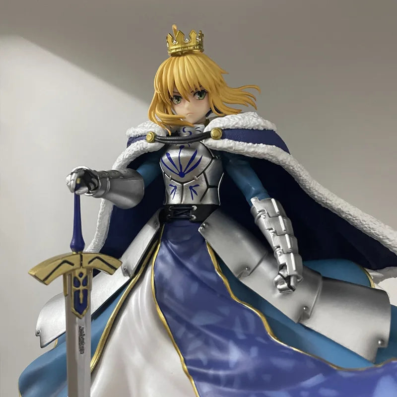 Fate/stay Night Figure Cartoon Saber Model Desktop Decoration Collectible Desktop Display Holiday Gift Anime Merchandise