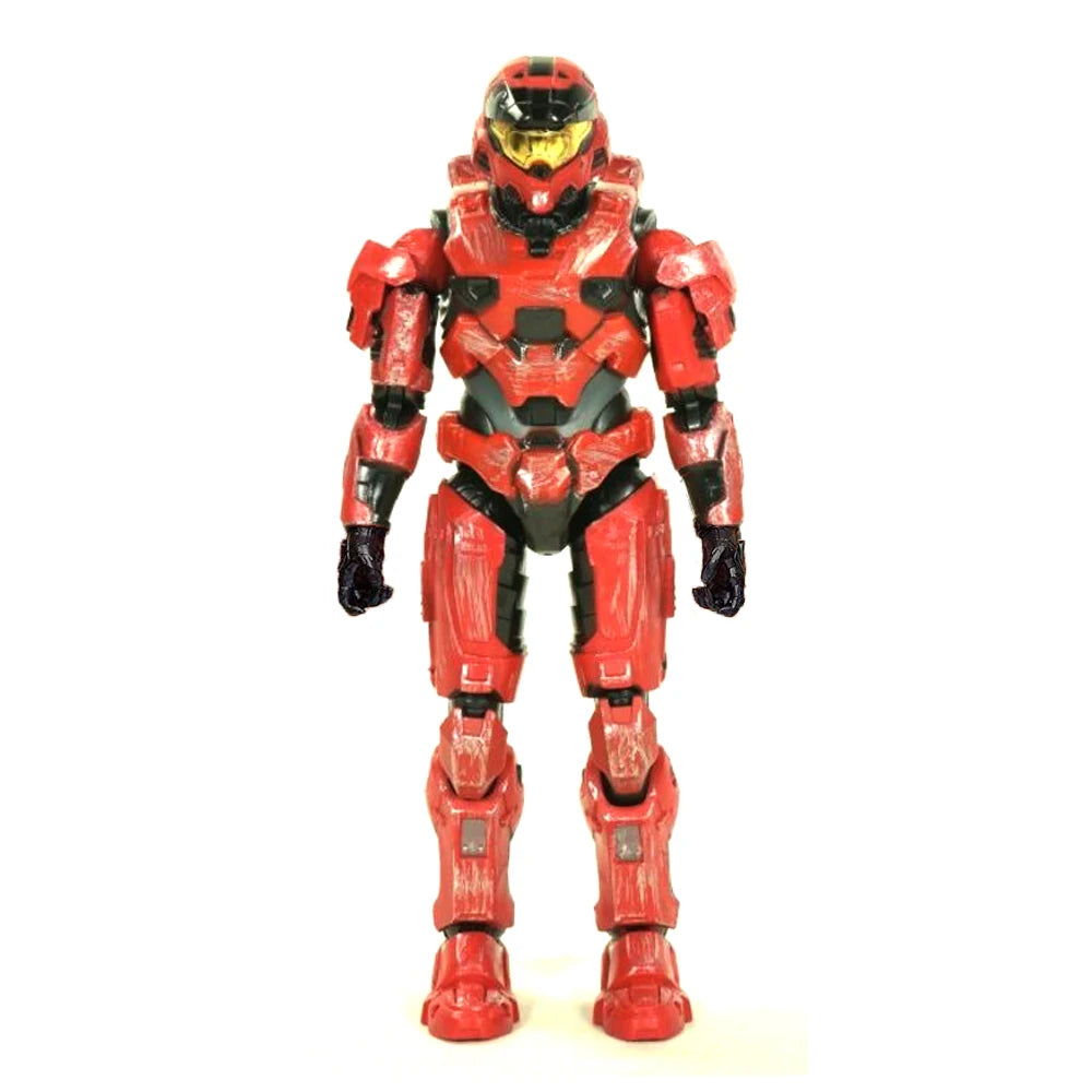 The Spartan Collection Series Red MK VII No Accessory 6.5" Loose Action Figure Figurine Toy Doll