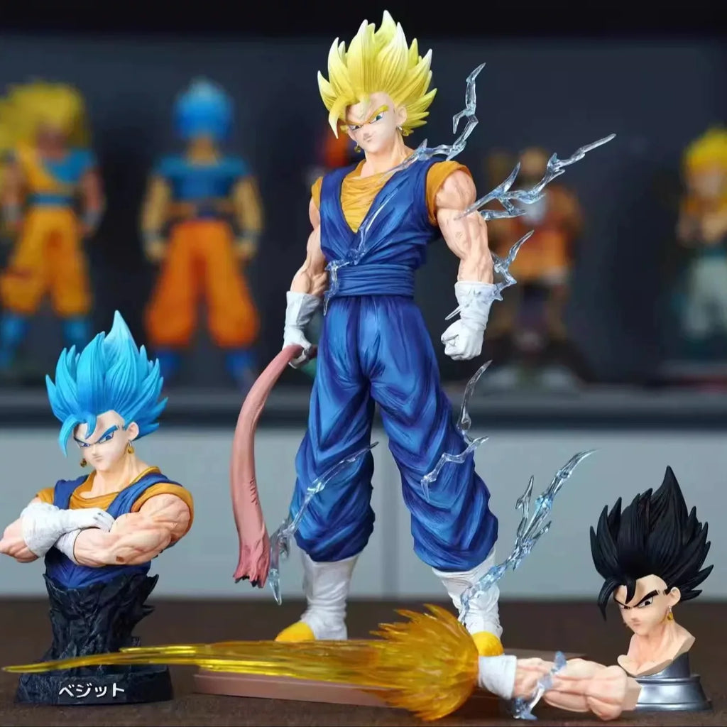 32 cm Anime Dragon Ball Super Figur Weißer Gott Modell Son Goku Ultra Instinct Actionfigur GK Statue PVC Schreibtischdekoration Spielzeug Geschenk