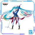In Stock Bandai Original Genuine BPEV Banpresto Evolve Gundam Collaboration Hatsune Miku 21cm Collections Model Toy Figures Gift