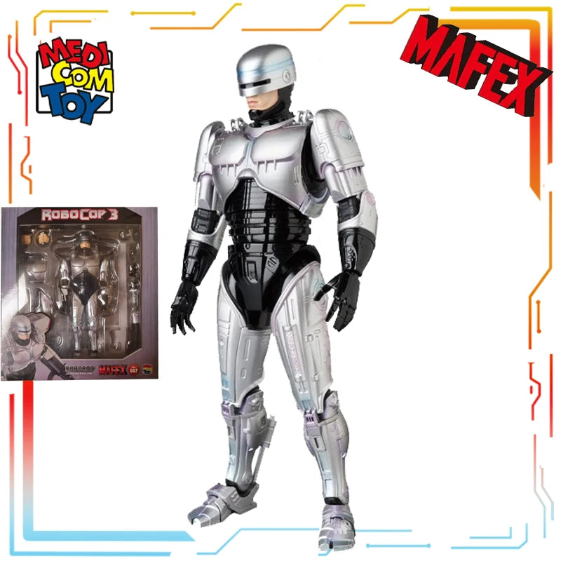 Medicom Toy Original MAFEX Finished Product Movable Exquisite Doll RoboCop Anime Action Figure Toys Model Festival Gift for Boys