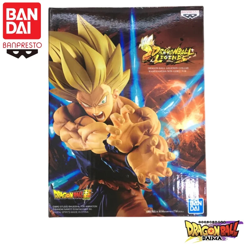 In Stock Bandai Banpresto Original Dragon Ball Son Goku Dragonball Legends Collab Action Figure Model Doll Brand New Boxed