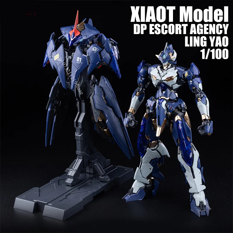 In Stock XIAOT Model LING YAO 1/100 Toys Assembly Model Kit DRAGON MARK AGENCY PROJECT DP-HOI Plastic Mecha Gifts