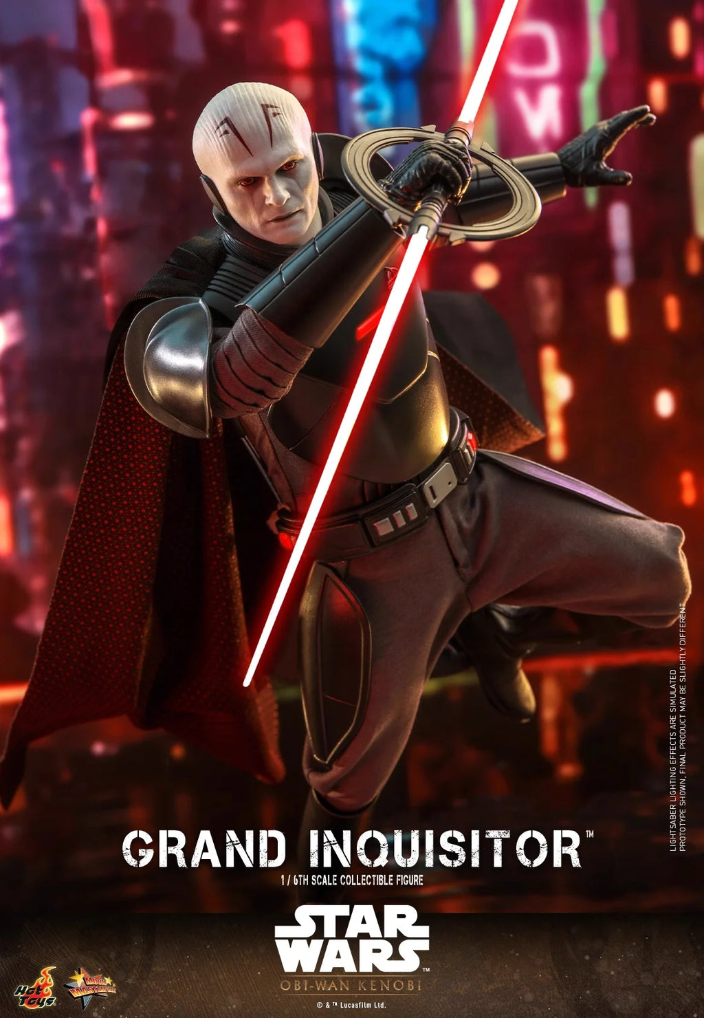 HOTTOYS Original HT TMS082 1/6 Collectible Grand Inquisitor Male Action Figure Obi-wan Kenobi 12" Full Set Solider Model Gift