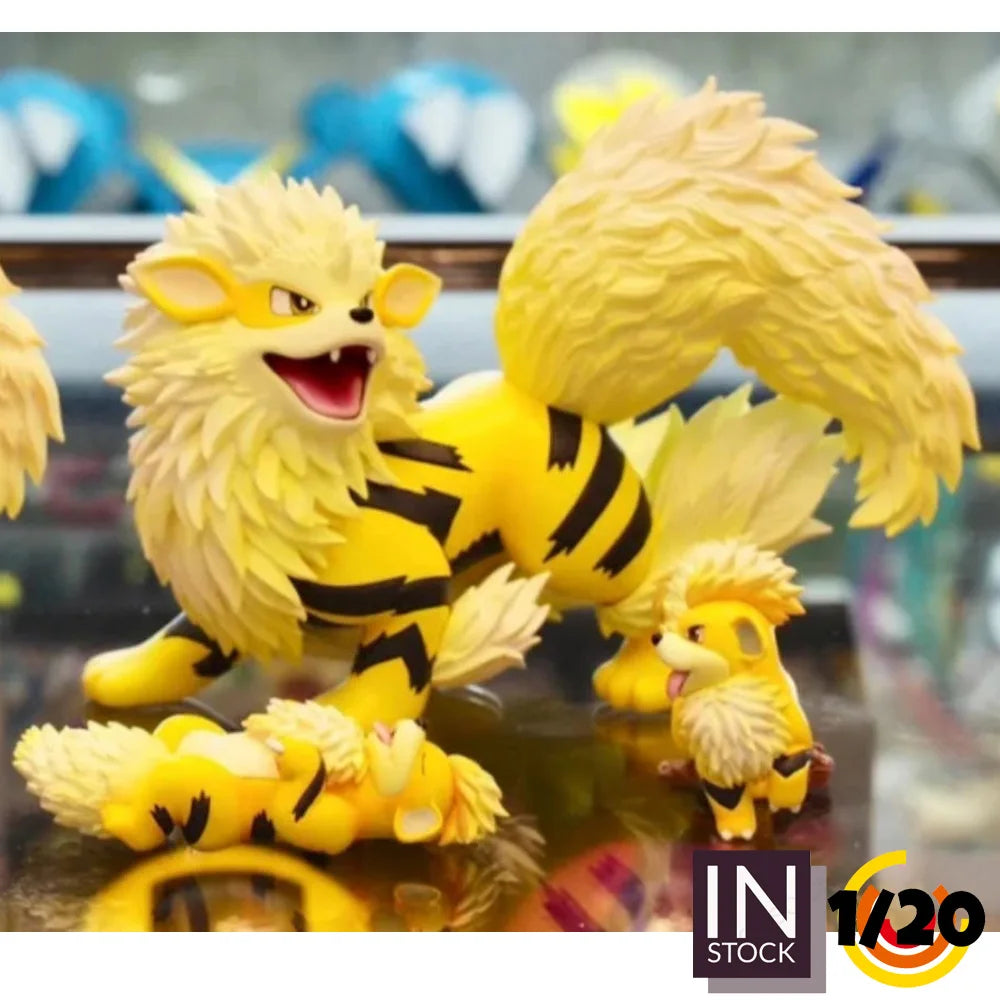 [IN STOCK] 1/20 Scale World Figure [WG STUDIO] - Growlithe & Arcanine