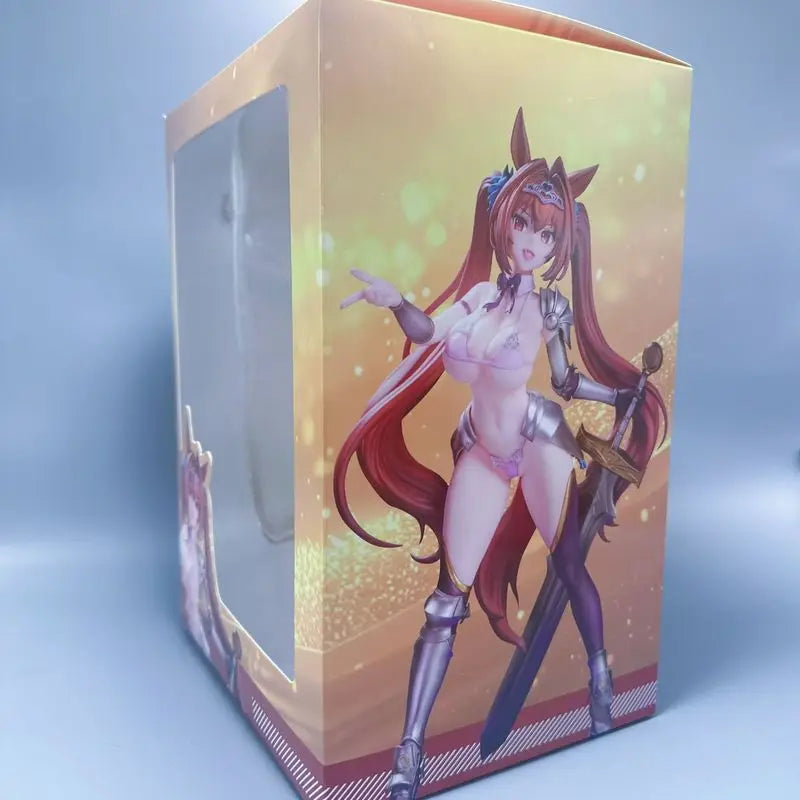 25cm Pretty Derby Daiwa Scarlet Shining Swimsuit Ver. Gold Or Silver Standing Pose Anime Pvc Figure Statue Gift