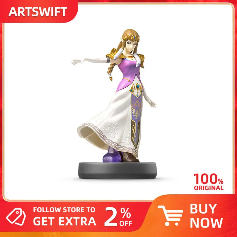 Artswift Store Super Smash ZELDA Figurine Brand New Original Rare Asian Version Region Free Gifts For Friends