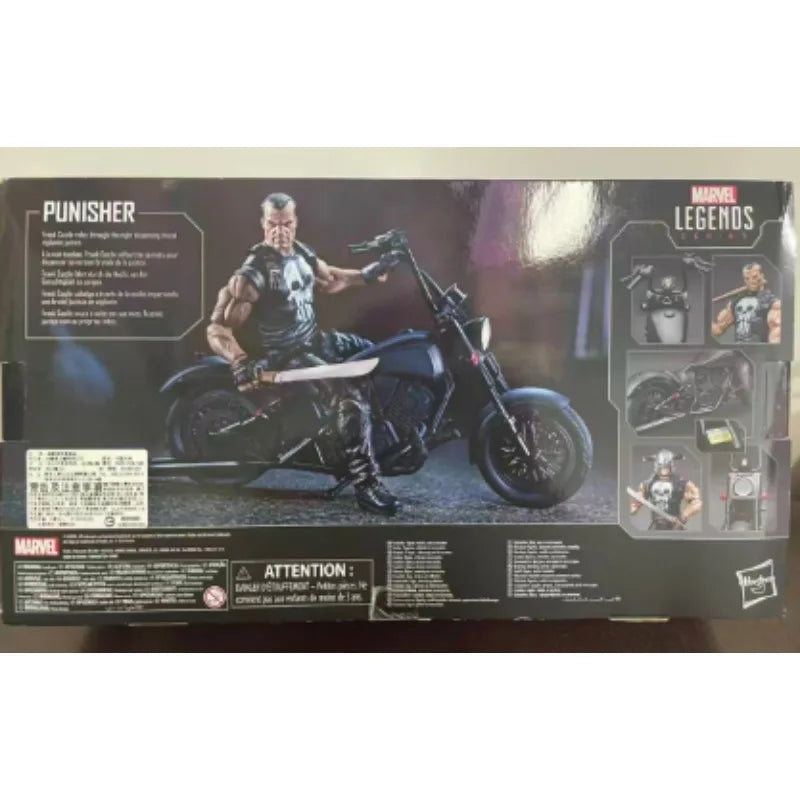 Original Hasbro Marvel Legends Series The Punisher Anime Figure Toy Collection Gift