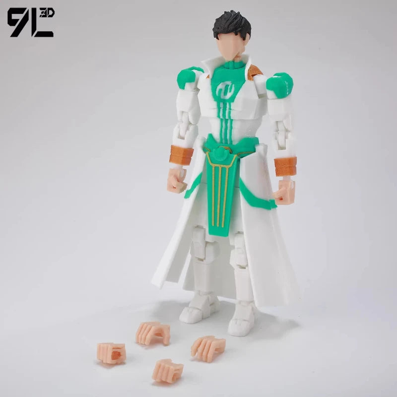 9L 3D Invincible Omni Man Titan Action Figure - Multi-Jointed Articulated Collectible Toy for US Comic Fans Display