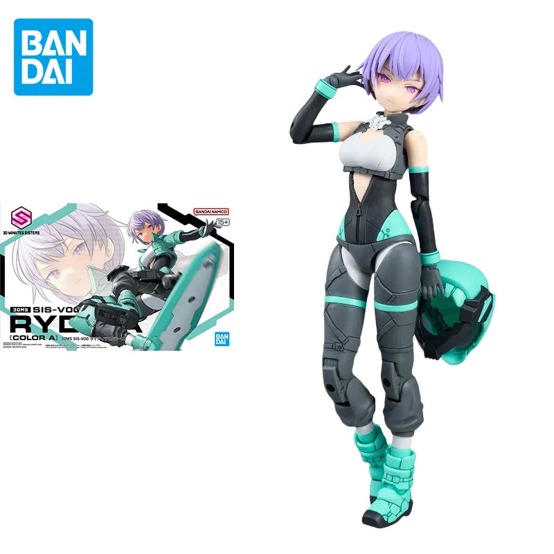Bandai Original 30MS 1/144 Anime SIS-V00 RYDIRA Action Figur Montage Modell Spielzeug Sammler Modell Ornamente Geschenke für Kinder