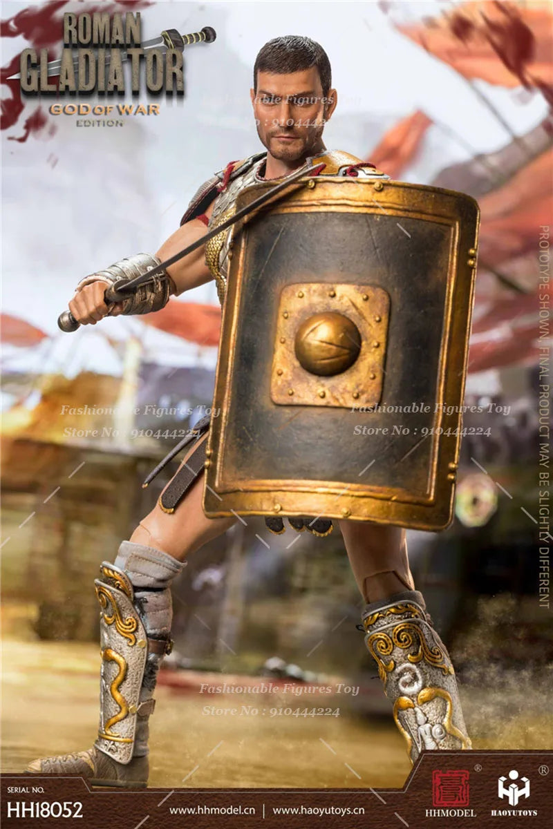 HHMODEL&HAOYUTOYS HH18052 1/6 ‌Imperial Legion Series Roman Gladiator God of War Edition 12Inch Full Set Action Figure Soldier