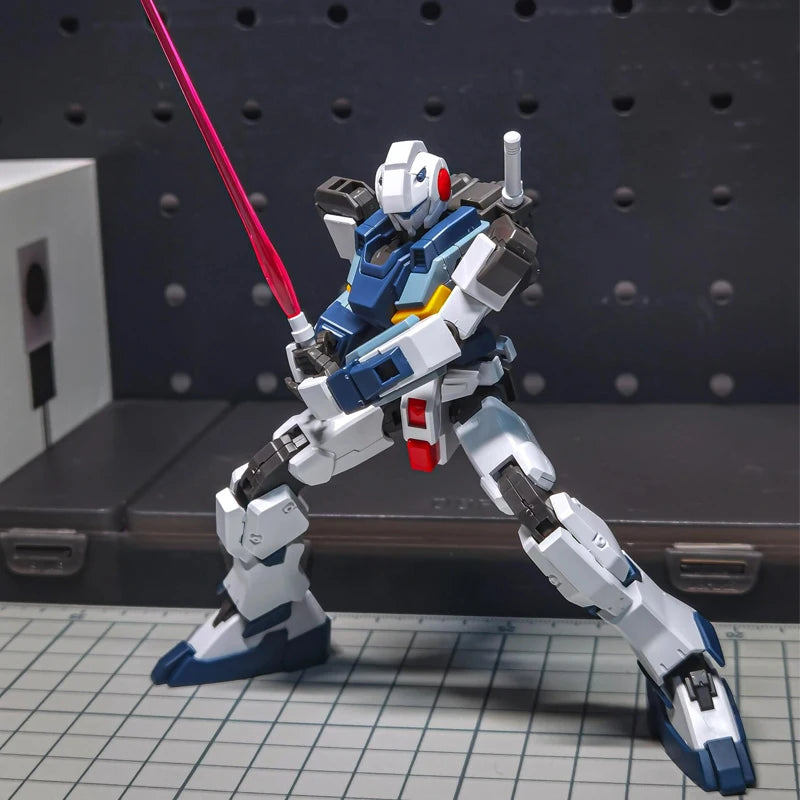 G-Line Assault Armor Standard Type HGUC 1/144 RX-81AS Mech Assembly Model Kit Action Figures Doll Children's Toys Ornament Gift