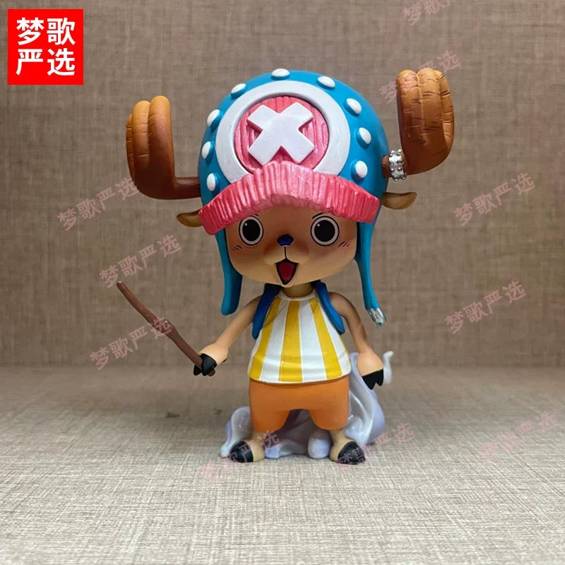 One Piece Post 2 Years Q Version Tony Tony Chopper Figure Trendy Collectible Desktop Computer Case Decor Ornament For Anime Fans