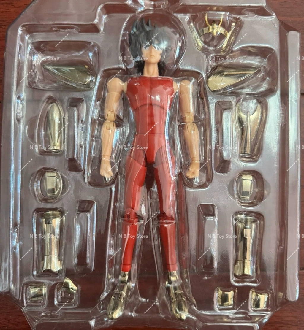 In original Stock Bandai Ex Saint Seiya Golden Pegasus seiya mythical fabric TNT Limited Edition Mobile Figure Birthday Model