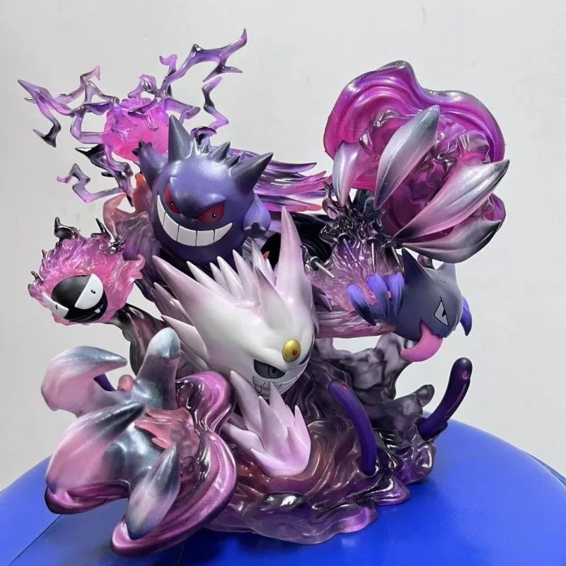 29cm Pokemon Action Figure Gengar Family Can Glow Extremely Large Model Desktop Ornament Decorations Holiday Gift Children Toy