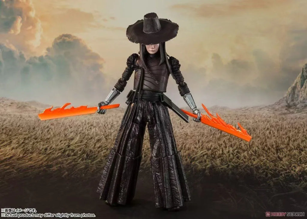 Bandai S.H.Figuarts Rebel Moon Kora Jimmy Nemesis Fire Vamp Action Figure Model Toy Collectible Gift