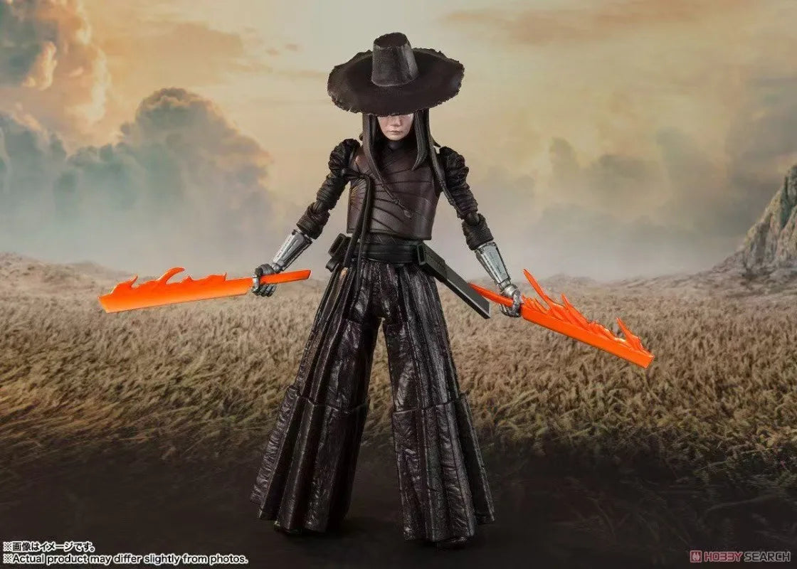 Bandai S.H.Figuarts Rebel Moon Kora Jimmy Nemesis Fire Vamp Action Figure Model Toy Collectible Gift
