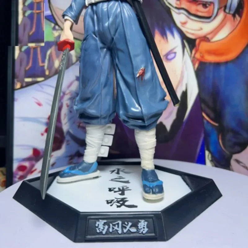 30 см фигурки на Demon Slayer Hantengu аниме фигура Himejima Gyoumei фигурка Kimetsu No Yaiba Tomiokagiyuu статуя Gk PVC играчки подарък
