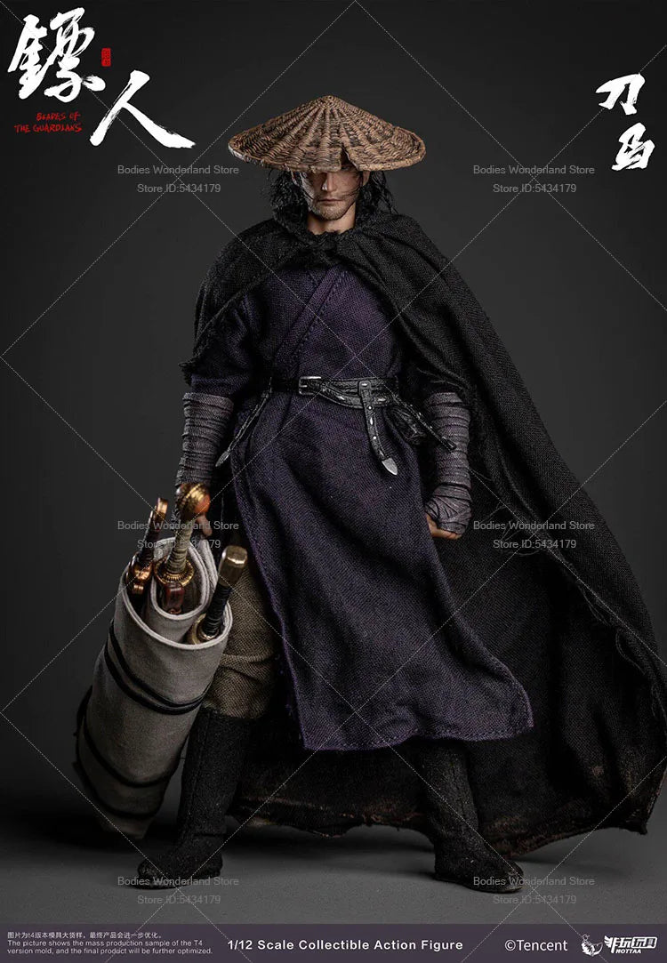 In Stock Nottaa 1/12 Scale Male Soldier Daoma Anime BLADES OF THE GUARDIANS 6inch Action Figure Doll Collection