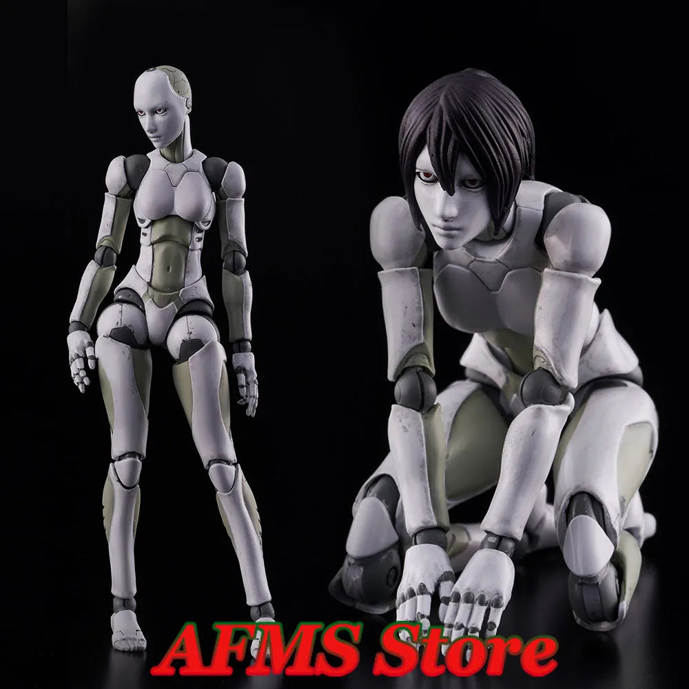 Original Test 1000Toys 1/12 Women Soldier TOA Heavy Industries Synthetic Human Female Body 13.5Cm Anime Action Figure Model Toys