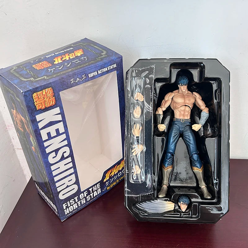 17 см Хокуто Но Кен Кенширо Фигурка Юмрук на Северната звезда Екшън Фигурки PVC Аниме Модел Колекционерски Екшън Играчки Подарък Декорация