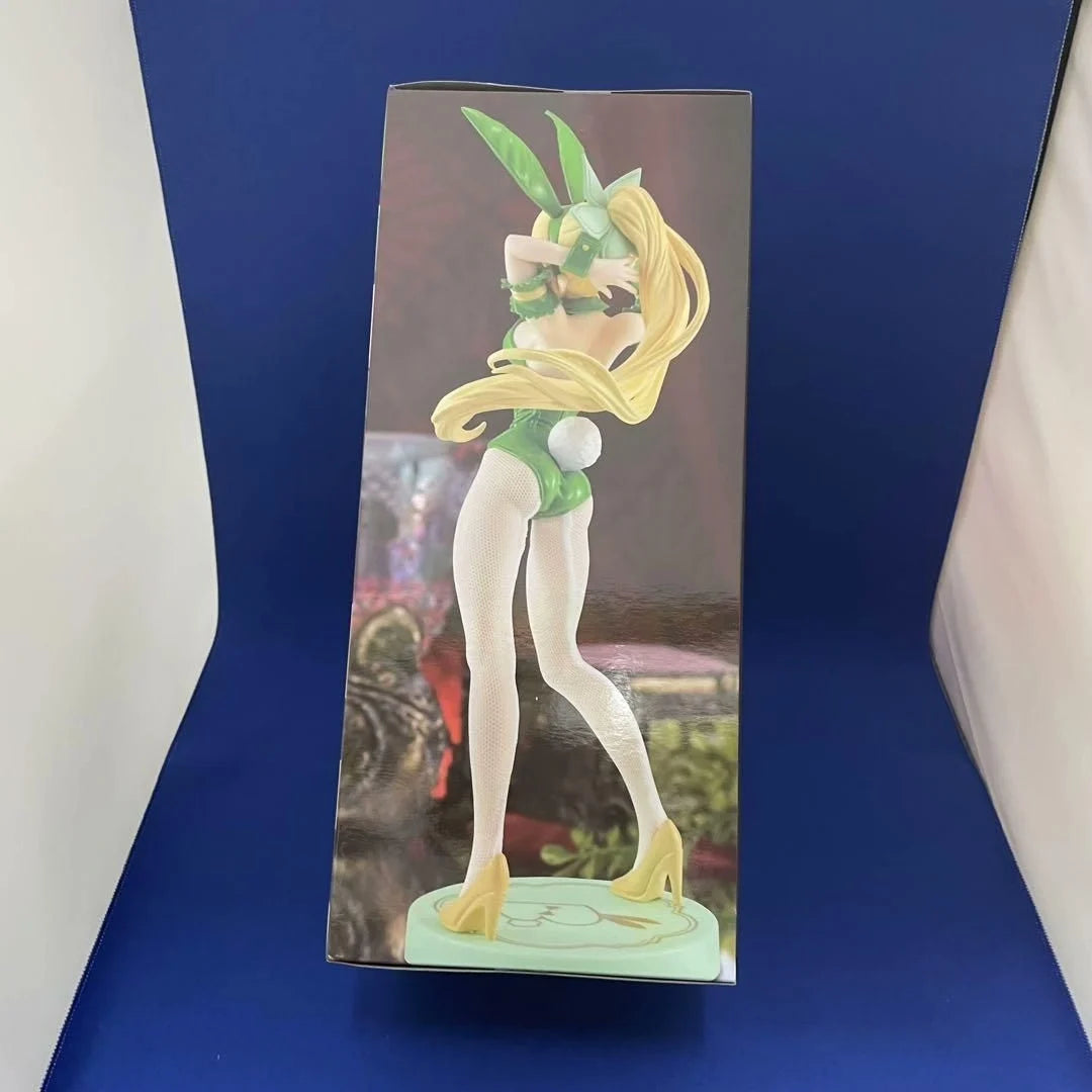 in stock  Furyu Original Sword Art Online BiCute Bunnies Figure -Leafa Sylph Color ver.- Anime Figure Action Figurine PVC Toys