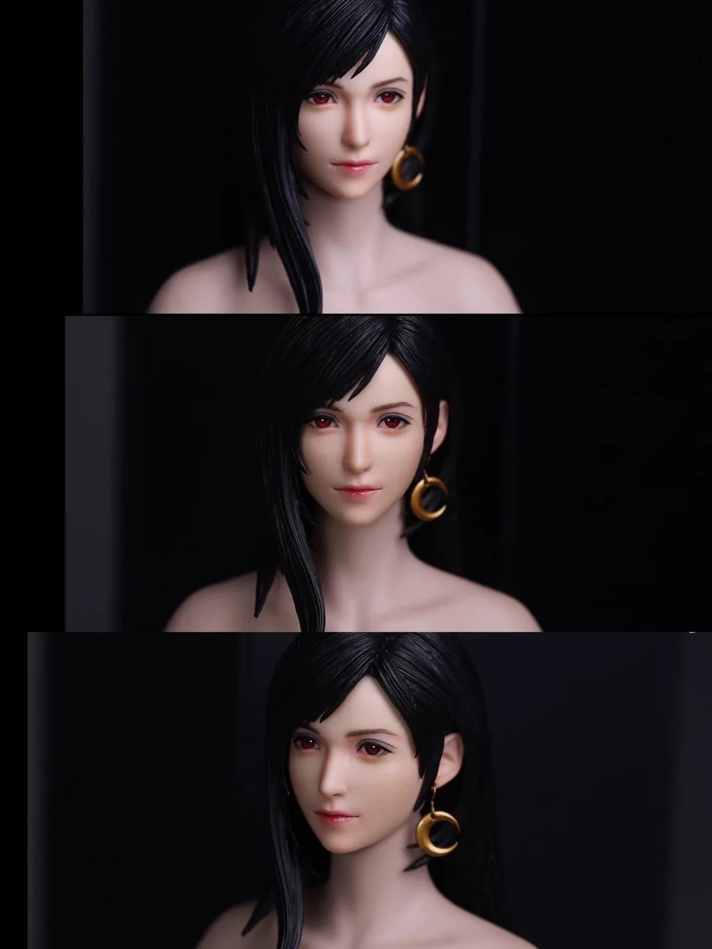 In Stock Original ACG ART Tifa Lockhart 1/6 Head Accessory Part The Goddess Of My Dream Model Fitting