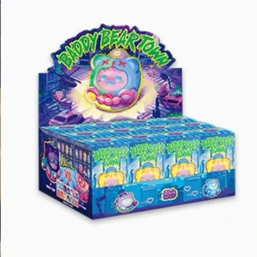 ShinWoo BADDY BEAR TOWN Serie Blind Box Mystery Box Überraschungsbox Original Actionfigur Cartoon Modell Halloween Geschenk