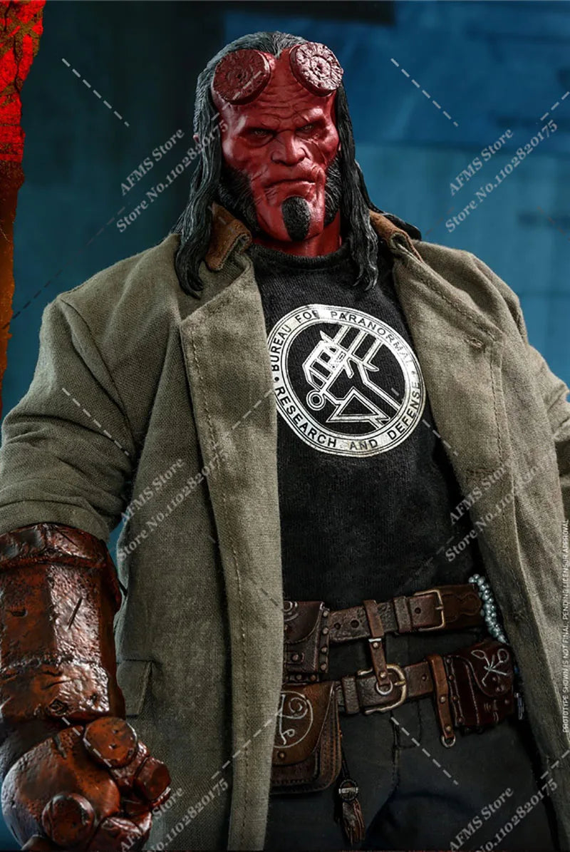 Original HOTTOYS MMS527 1/6 Scale Collectible Figure Hellboy Supernatural Investigator 12Inch Men Soldier Action Figure Model