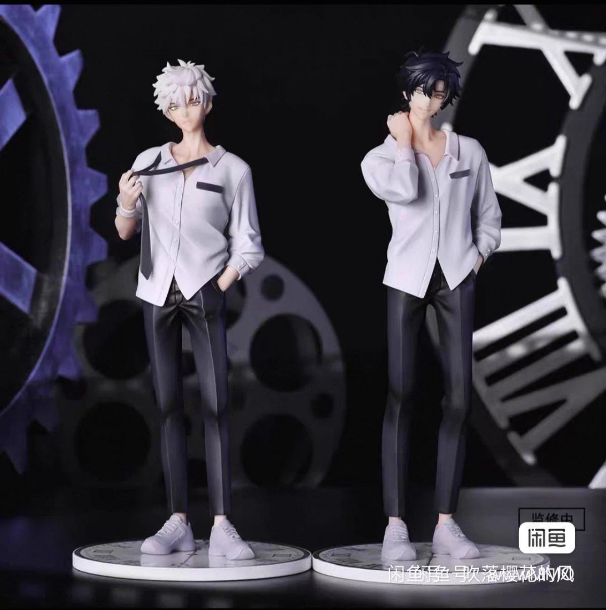 Original Brand New Bebox fun bebox+fun Link Click Cheng Xiaoshi & Lu Guang Figure Model Collectible Gift Anime Figure