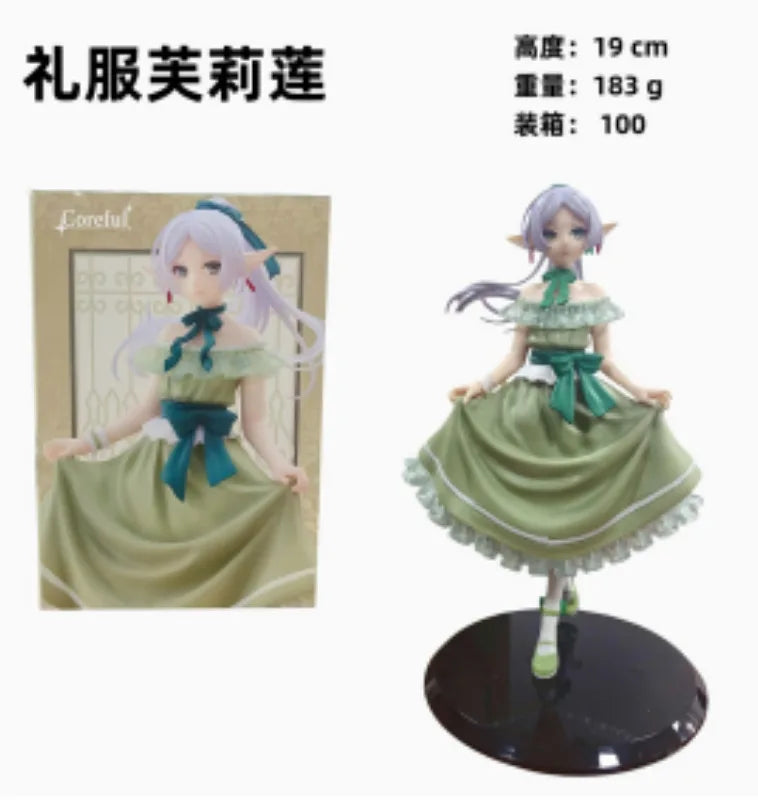 Frieren Dress Ver. Anime Figure Sousou no Frieren Collectible Model Statue Decor