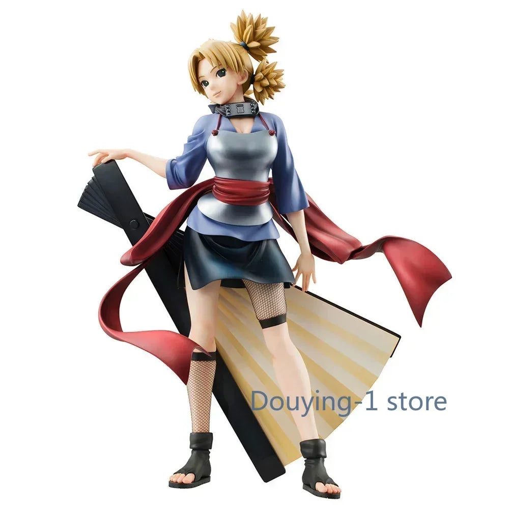 Naruto Nara Temari Original Boxed Megahouse G E M Collection Model Toy