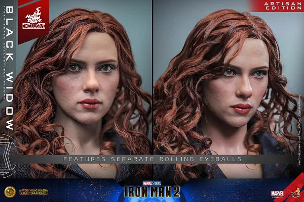 In Stock HotToys MMS757AE Black Widow Hair Transplant Edition 1/6 Animation Action Figure Toy Gift Model Collection
