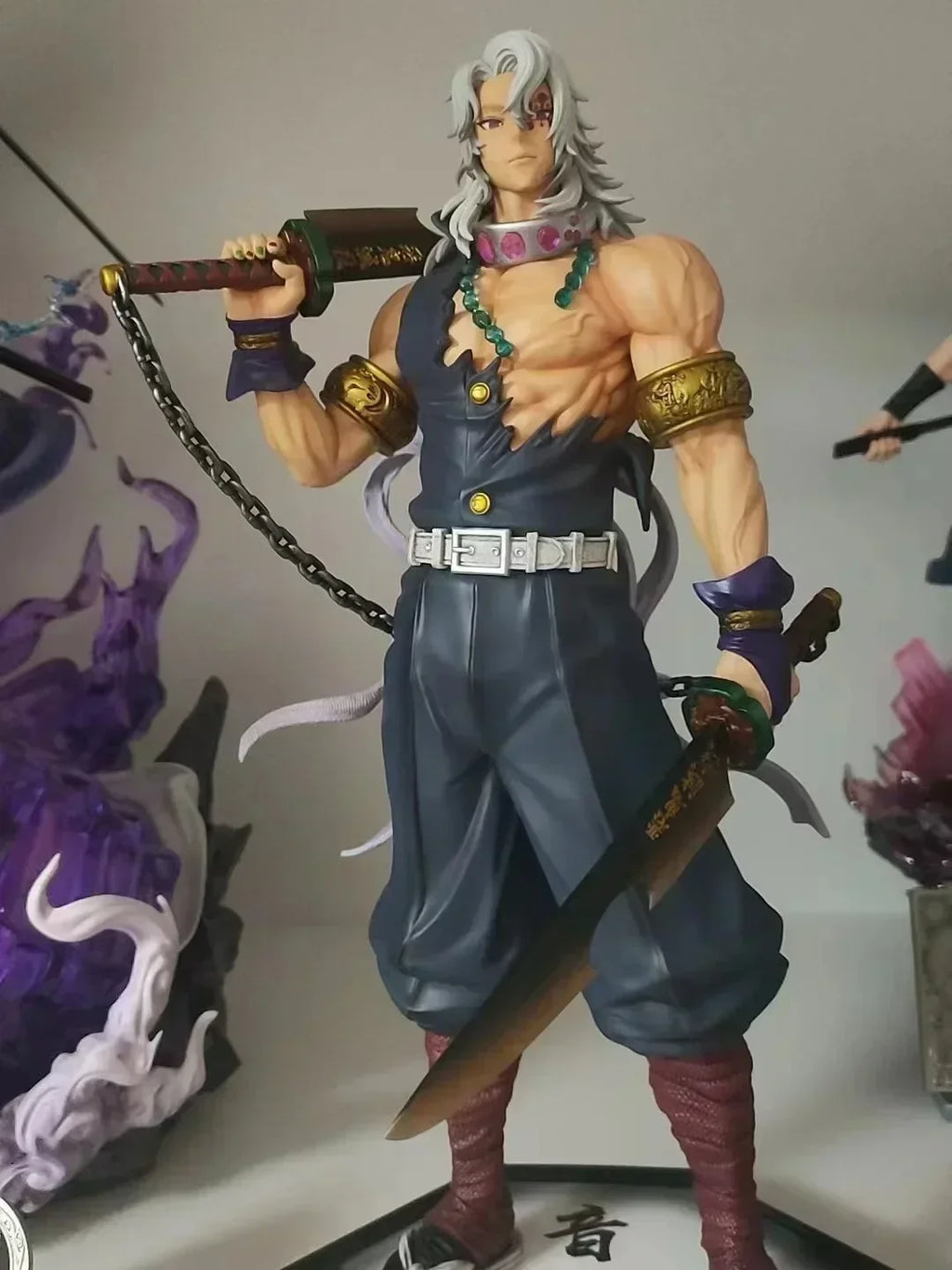 30CM Anime Demon Slayer Zohakuten Figur Zohakuten Hantengu Cm PVC Actionfiguren GK Statue Sammlung Modell Spielzeug Geschenke