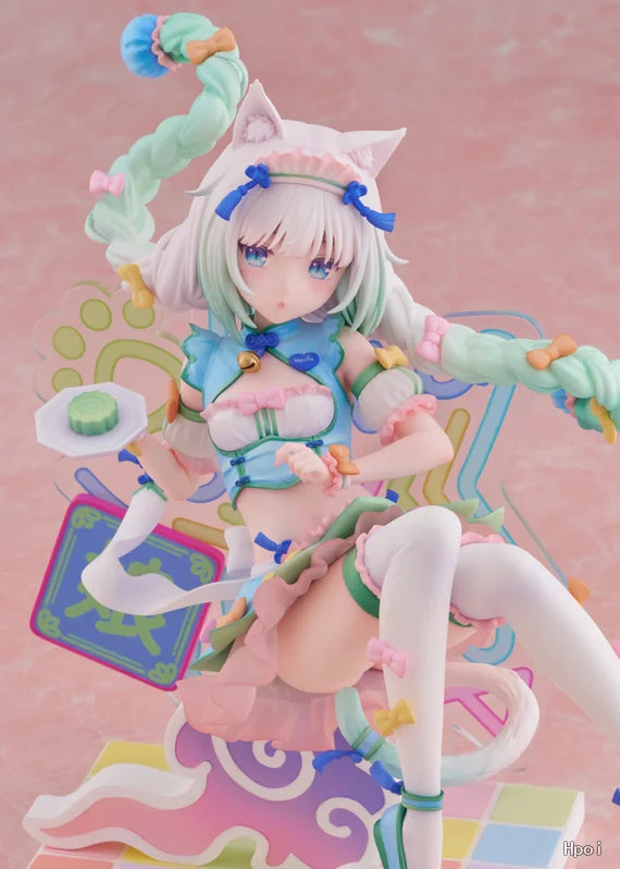 In Stock Original Claynel Nekopara Vanilla Chocola Yumekawa China Ver 1/7 Scale Figure Figure Ornaments Gift Cartoon Anime Toys