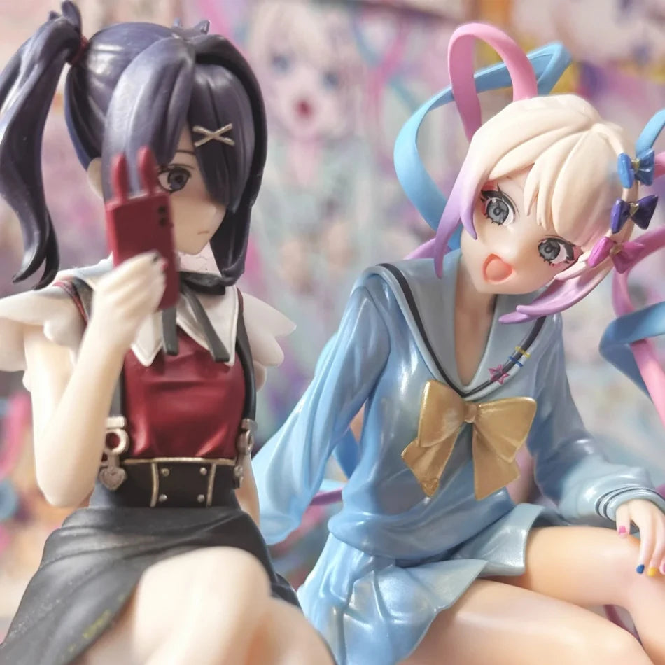 New Needy Girl Overdose Anime Figure KAngel OMGkawaiiAngel Action Figures Virtual Uploader PVC Collection Model Ornaments Gifts