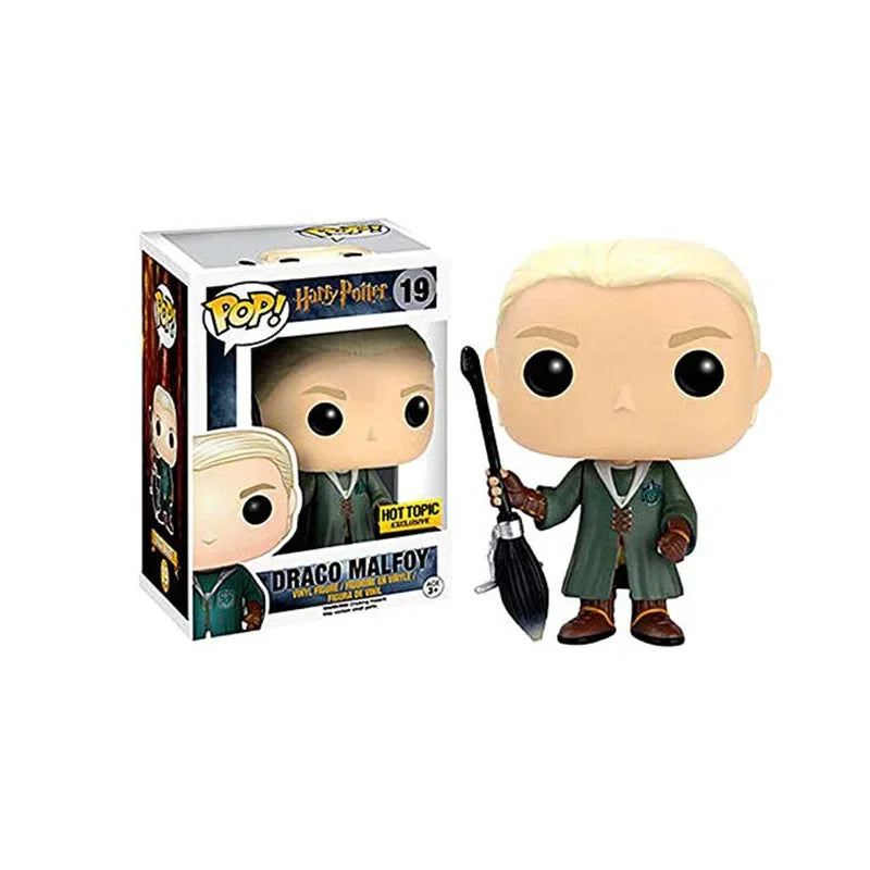 Rock-bottom Price Funko Pop Harries Potters 01# 05# 06# 19# 75# 76# Snape Malfoy Dobby Hedwig PVC Figure Collectible Model Toys