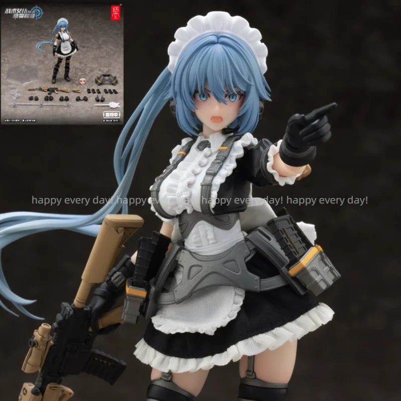 [18hours Shipping] Snail Shell RA-02 1/12 Moving Eyes Tactical Maid Tokiwa Kazune Moving Doll Figure Gift