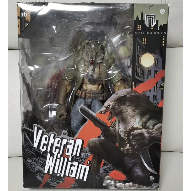 In Stock  Original Jiang Meng 1/12 Furayplanet Series Veteran William 7.7inch Anime Action Figure Model Collection Figurine Toys