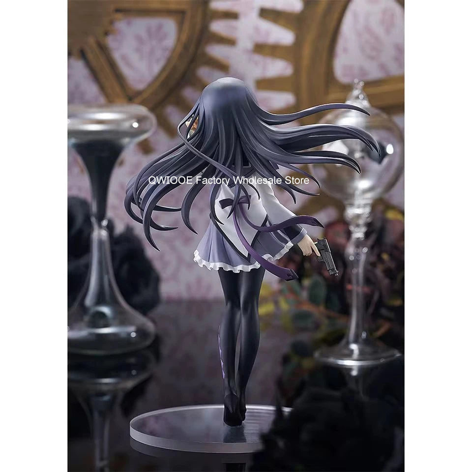 Original Genuine Madoka Magica 16.5cm Akemi Homura Anime Model Birthday Present Ornaments Collectible Toys Wholesale 2024