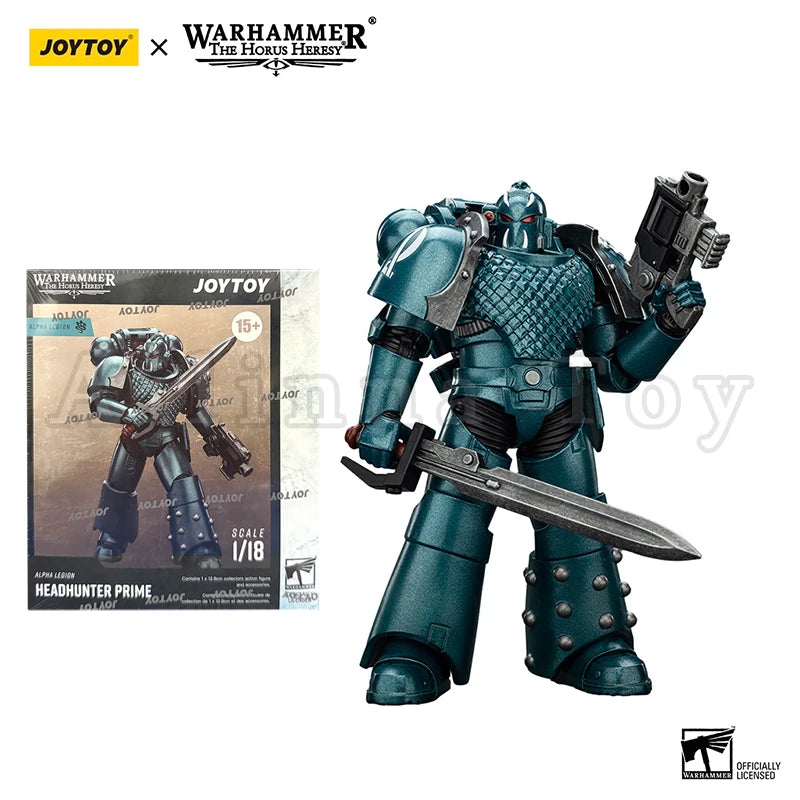 JOYTOY 1/18 Action Figure The Horus Heresy Alpha Legion Exodus Headhunter Anime Model