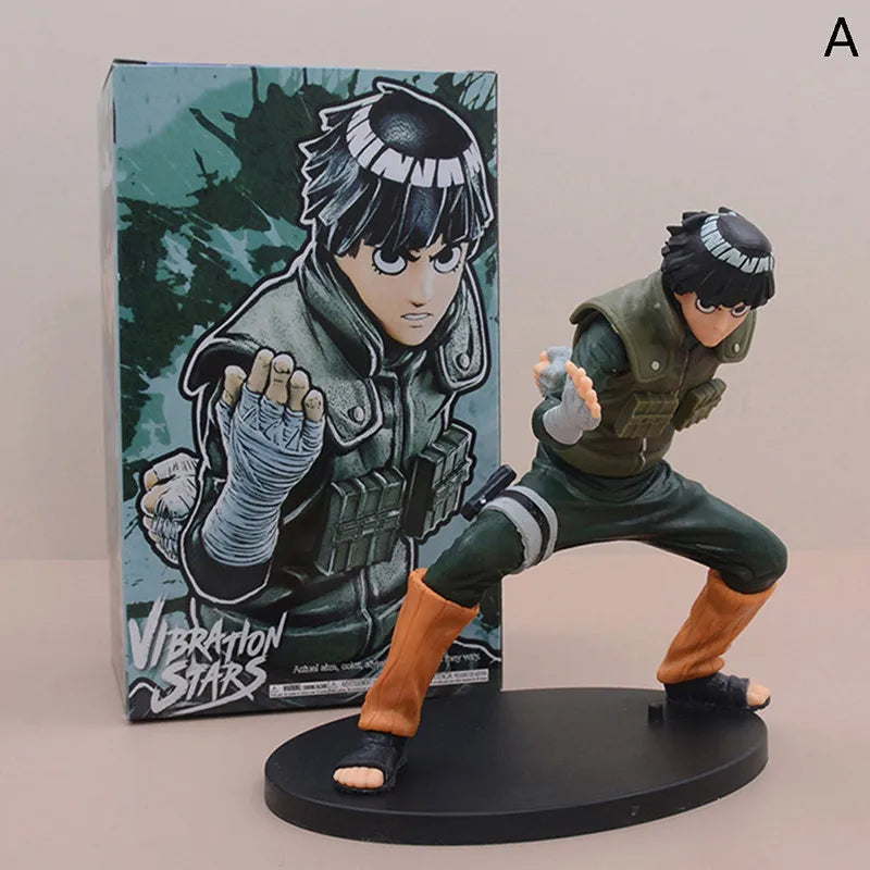 16 cm Naruto Anime Figur Rock Lee Hyuuga Hinata Roubu Doppellöwe Faustkampf Actionfigur Sammlung Modell Puppe Spielzeug Hobbie