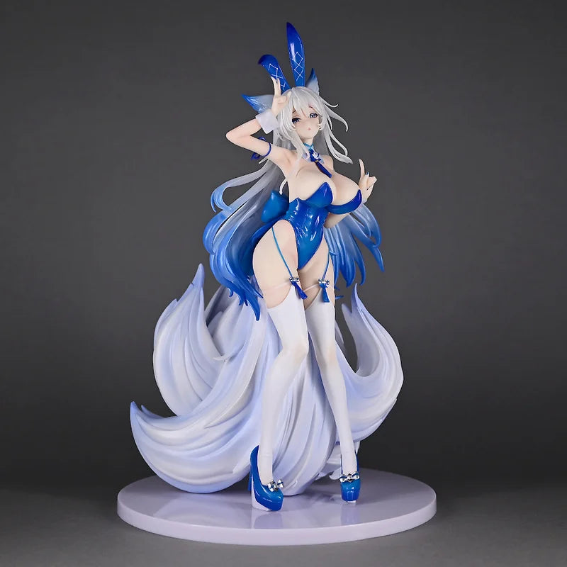 Azur Lane Anime Figures Gk Shinano Beautiful Girl Ornament Bunny Girl Trendy Toys Desktop Children Doll Model Gift Collectibles