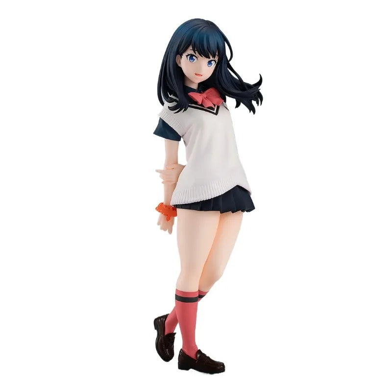 In Stock Genuine Good Smile Company Gridman Universe Takarada Rikka Pop Up Parade L Anime Figure Garage Kit Model Toys
